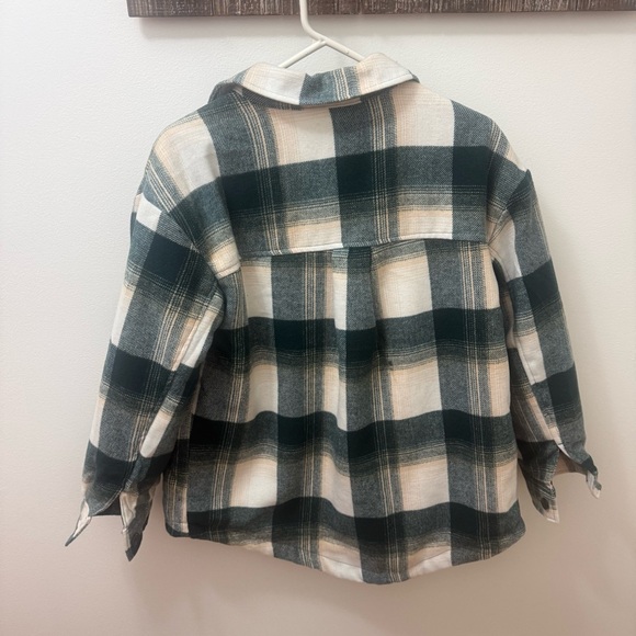 Love Tree Plaid Jacket with Faux Fur Lining NWT size small - Picture 3 of 8